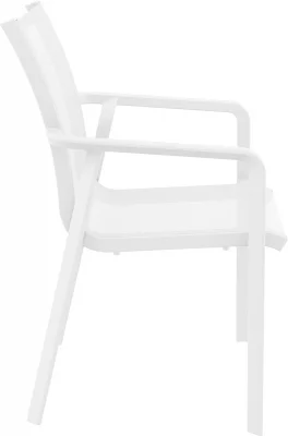Стул садовый Pacific 57X62X90 CM белый 5