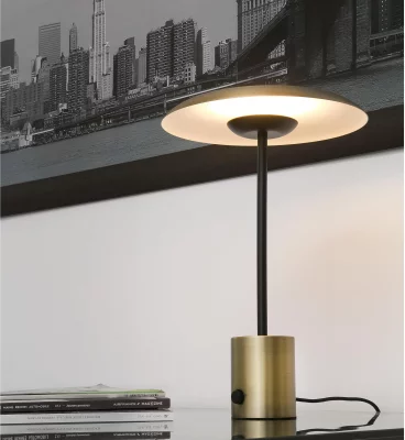 Настольная лампа Hoshi LED 26X26X40 CM Satin gold 4
