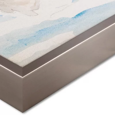 Репродукция на холсте Storm waves on the ocean 105X105 CM 4
