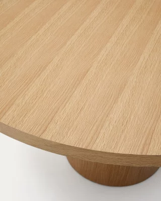 Круглый стол Nealy с натуральным дубовым шпоном 150 CM 5