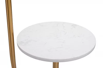 Торшер с мраморным столиком 160 CM 3