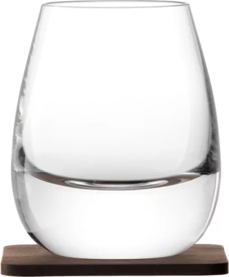 Стакан Islay Whisky с деревянной подставкой 250 ml 2 шт 4