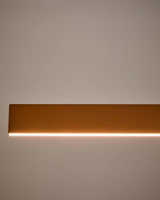 Потолочный светильник Boadella из алюминия с отделкой под терракоту 101X5.5X129 CM 4