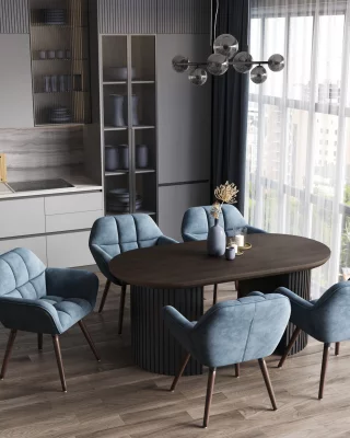 Подвесная люстра Renny 71X31X150 CM 3