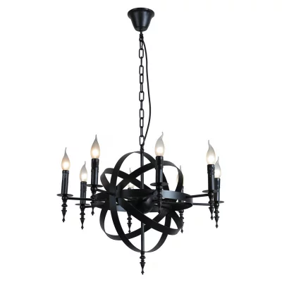 Подвесная дизайнерская люстра Utica 66X66X120 CM 3