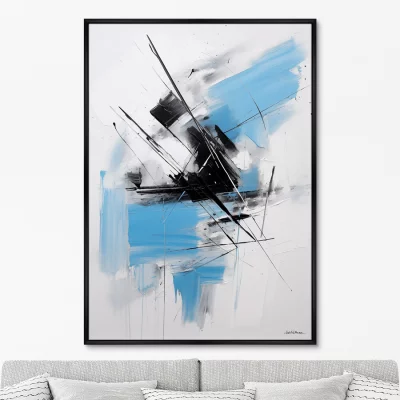 Постер на холсте Space and speed 75X105 CM 6