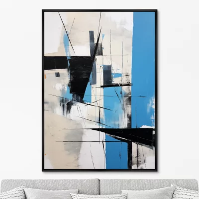 Постер на холсте Distorting the space 75X105 CM 6