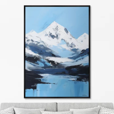 Постер на холсте Landscape collection The peaks 75X105 CM 6