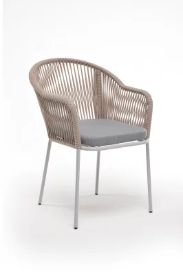 Плетёный садовый стул Лион 57X62X82 CM 3