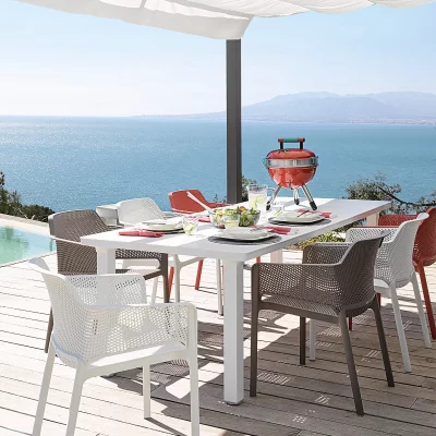 Стол пластиковый раздвижной Levante 160-220X100X74 CM 5