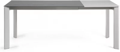 Раскладной стол Atta 140-200X90X76 CM с керамической серой столешницей 4