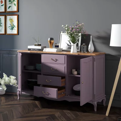 Комод Leontina lavanda 160X42X91 CM 4