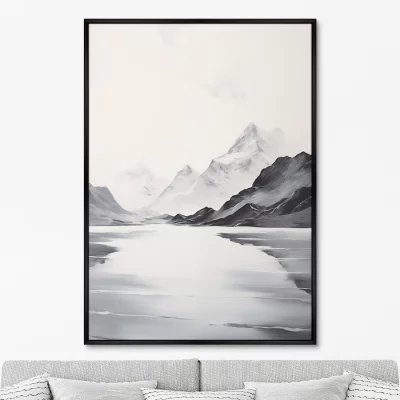 Постер на холсте Landscape collection Reflection 75X105 CM 6