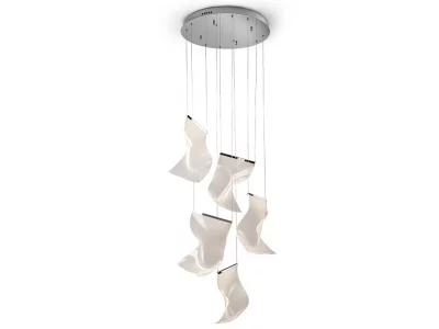 Люстра Velos II 5L хромированная DIM 50X40 CM 13