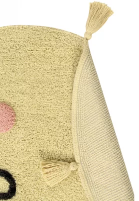 Круглый хлопковый ковёр Sweet and Cozy Ø100 CM 12