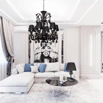 Подвесная люстра Zenith 89X89X138 CM 5