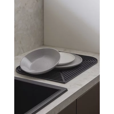 Коврик для сушки посуды dry flex, 34,6х44,6 см, темно-серый 5