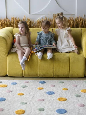 Хлопковый ковёр Lovely Dots 120X180 CM 6