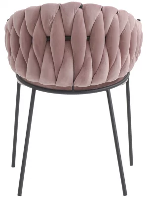 Стул Lind 60X53X77 CM розовый 6