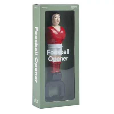 Открывалка для бутылок foosball, красная 6