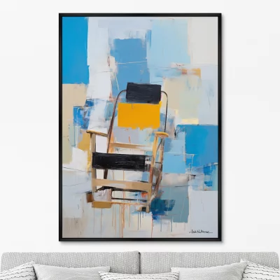 Постер на холсте Chair collection 75X105 CM 6