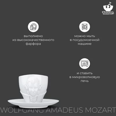 Чайная пара Wolfgang Amadeus Mozart 260 ml 17