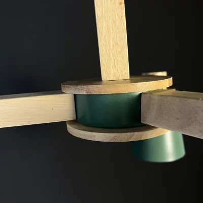 Трехламповая люстра Prop 83X83X57 CM 5