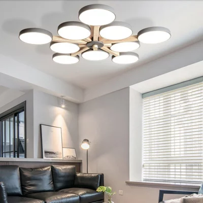 Потолочный LED-светильник Turna 85X85X25 CM 6