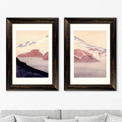 Диптих Elbrus Caucasus 51X71 / 51X71 CM 4