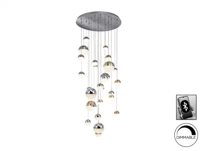 Подвесной светильник Sphere LED цветной 83X220 CM 7