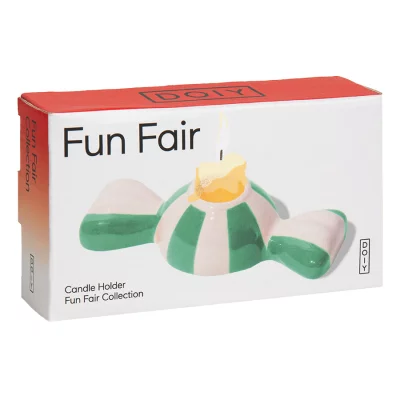 Подсвечник funfair, 5,5х12х3 см, зеленый 4