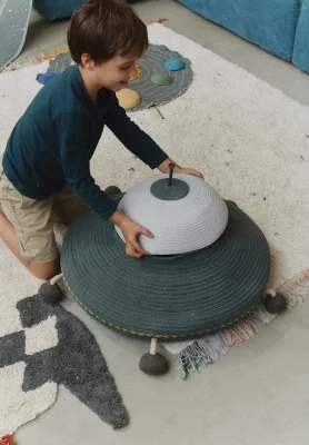 Хлопковая корзина UFO 30X30X18 CM 8