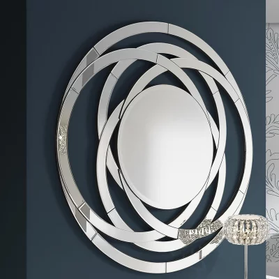 Зеркало круглое в раме в виде колец Aros Ø120 CM 6