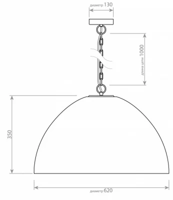 Люстра Viva 62X62X35 CM 4