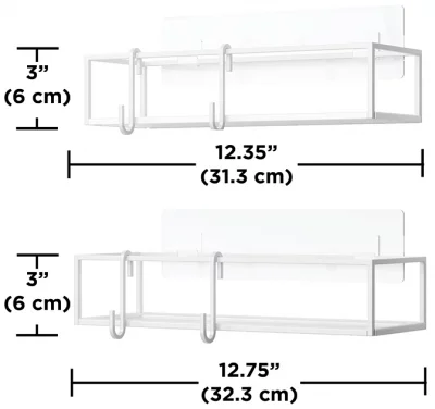 Набор из двух полок Cubiko 32X6X6 / 32X6X6 CM 8