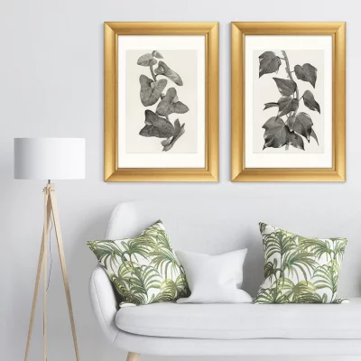 Диптих Melanocarpa from The Ivy 51X71 / 51X71 CM 5