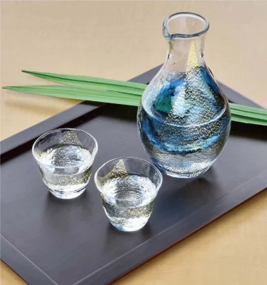Графин Takasegawa 300 ml синий 4