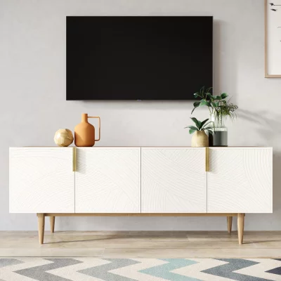 Тумба под TV Line 160X45X60 CM beige 4