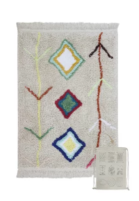 Стираемый хлопковый коврик Kaarol 70X100 CM 9