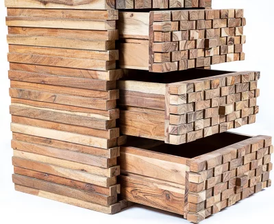 Шифоньер WoodenHeap 53X42X118 CM 3