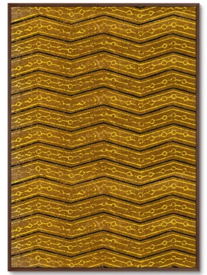Диптих Vintage print of Japanese 75X105 / 75X105 CM 3