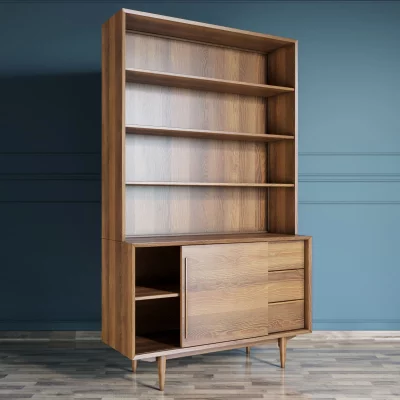 Книжный шкаф Bruni 120X45X205 CM 4