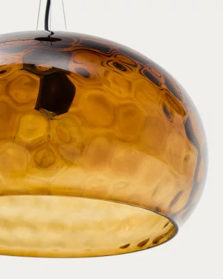Потолочный светильник Balma из коричневого стекла 40 CM 4
