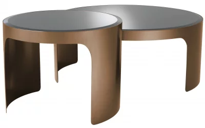Журнальные столики Piemonte 90X90X38 / 60X60X47 CM 5