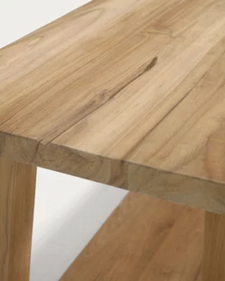 Скамья из массива переработанного тика Safara 150 CM 4