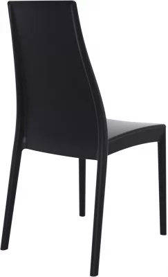 Стул пластиковый Miranda 45X56X94 CM чёрный 3