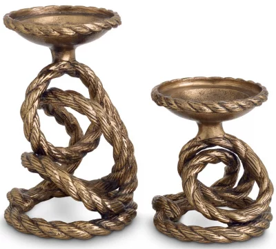 Комплект из двух подсвечников Corwyn 13X14X22 / 13X13X14 CM 4