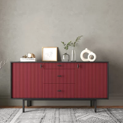Комод Emerson 143X45X75 CM Red 4