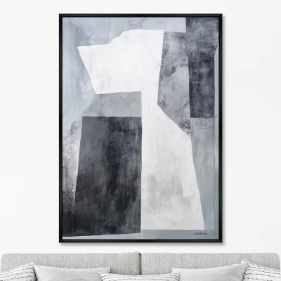 Репродукция картины на холсте Ice Chess 75X105 CM 6