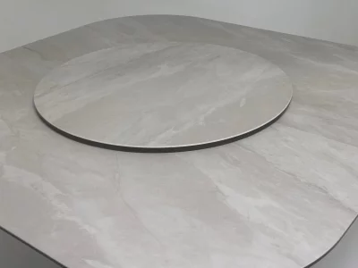 Раскладной обеденный стол RUBEN 132 TL-109 серый мрамор 132X76 CM 6